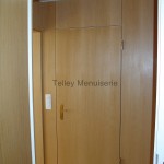 Porte intérieure de communication MDF MASSIF  CHENE  SAPIN sur mesure Moulurée Vitée plaquée  TELLEY   (16)