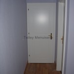 Porte intérieure de communication MDF MASSIF  CHENE  SAPIN sur mesure Moulurée Vitée plaquée  TELLEY   (45)