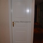 Porte intérieure de communication MDF MASSIF  CHENE  SAPIN sur mesure Moulurée Vitée plaquée  TELLEY   (63)