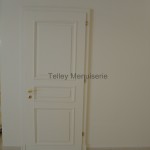Porte intérieure de communication MDF MASSIF  CHENE  SAPIN sur mesure Moulurée Vitée plaquée  TELLEY   (99)